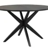Calverton matbord runt Ø120 svart ek