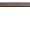Carradale matbord 170 brun ek/V-ben svart metall