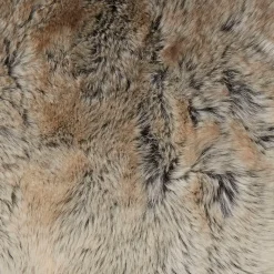 Cozy Kudde Fuskpäls Natur