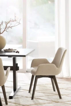 DRIMSDALE KARMSTOL BEIGE/BRUN