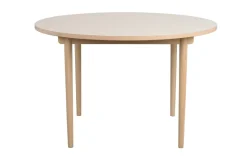 Fairmount Matbord – Beige/Vitpigmenterad Ø120 cm