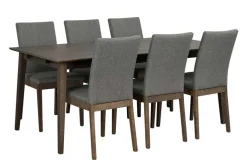 FILIPPA MATBORD MÖRKBRUN 180X90
