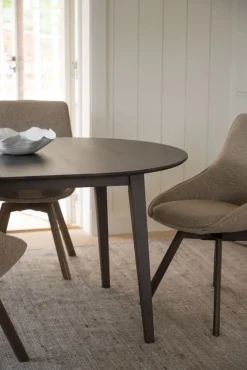 Filippa matbord ovalt 170/210 ek mörkbrun