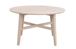 FILIPPA SOFFBORD RUND VITPIGMENTERAD