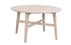 FILIPPA SOFFBORD RUND VITPIGMENTERAD