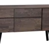 FRED SIDEBOARD MÖRKBRUN/SVART