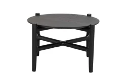 HOLTON SOFFBORD RUND SVART 62