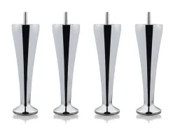 HOME SÄNGBEN METALL 4-PACK
