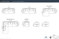 Jade 4-sits Soffa