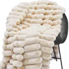 Liny Blanket L - Beige Pläd