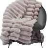 Liny Blanket L - Taupe Pläd