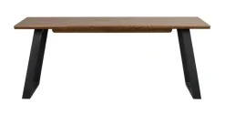 MELVILLE MATBORD BRUN/SVART