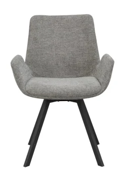NORWELL KARMSTOL GRÅ/SVART