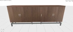 Regal Wood R67 Sideboard Ribbpanel