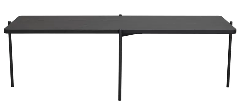 SHELTON SOFFBORD SVART 145cm