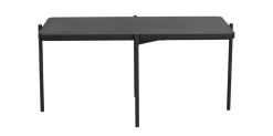 SHELTON SOFFBORD SVART 95cm