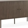 Slide Sideboard 150 Brunlackad Ek