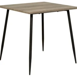 SMOKEY MATBORD 80x80 GRÅ