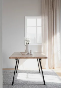 WINNIPEG MATBORD VITPIGMENTERAD/SVART