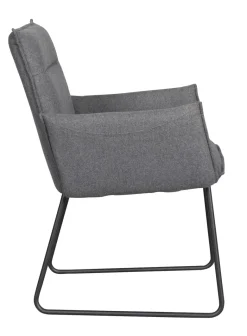 YUKON STOL MÖRKGRÅ/SVART